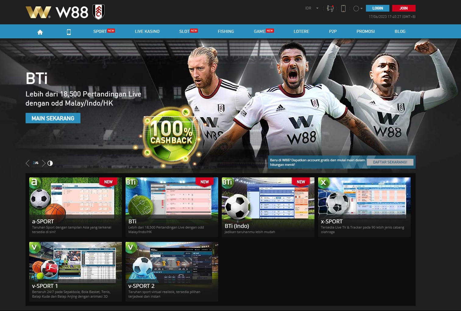 5 w88 sports